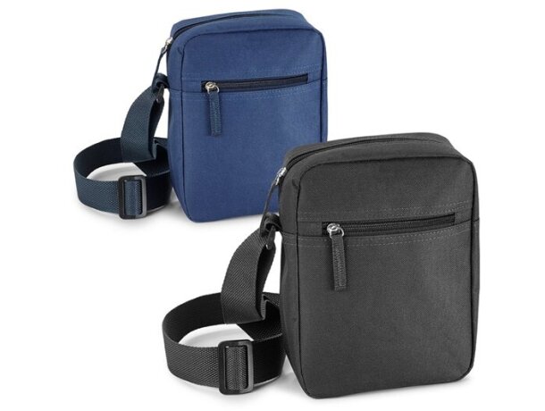 Bolso bandolera con bolsillo frontal