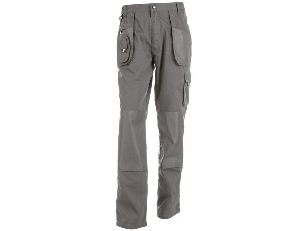 Pantalones de trabajo Warsaw con detalles reflectantes Gris detalle 9
