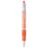 Bolígrafo de plástico ergonómico naranja