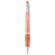 Bolígrafo de plástico Slim ergonómico naranja