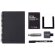 Kit infinitebook a5 planner texture con tapa dura reutilizable Negro detalle 7