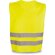 Chaleco en poliester de alta visibilidad barato amarillo