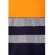 Camiseta de piqué bicolor Bastet de alta visibilidad Azul marino/Naranja detalle 4