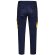 Pantalón de sarga multibolsillos bicolor VL Hypnos Azul marino/Amarillo detalle 73