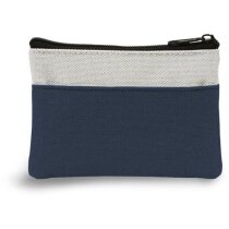 Monedero de poliéster bicolor rígido en distintos colores Miller