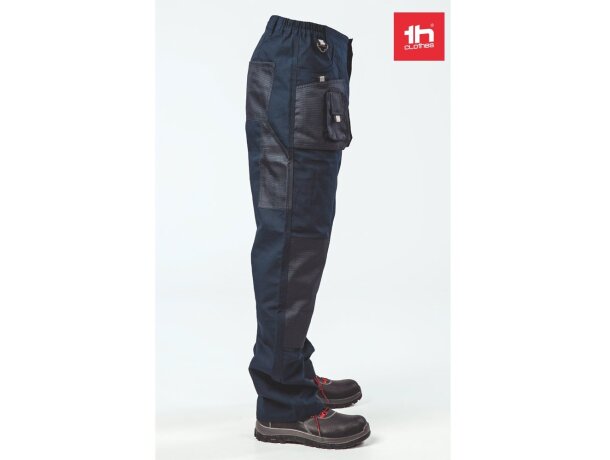 Pantalones de trabajo Warsaw con detalles reflectantes Azul marino detalle 5