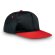 Gorra de diseño combinada roja