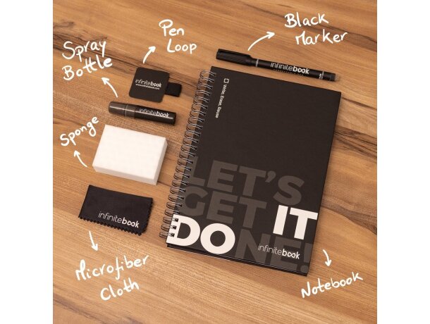 Kit Infinitebook con tapa dura y bloc reutilizable detalle 5