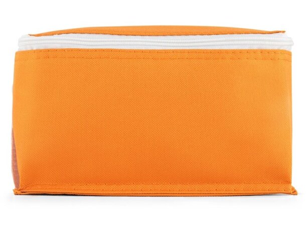 Bolsas térmicas asa y cremallera combinada poliéster Hi!dea Jeddah Naranja detalle 1