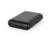 Batería externa Leakey 8 negra reciclada 8000mah