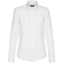 Camisa&nbsp;laboral&nbsp;Tokyo Women entallada en oxford con puños