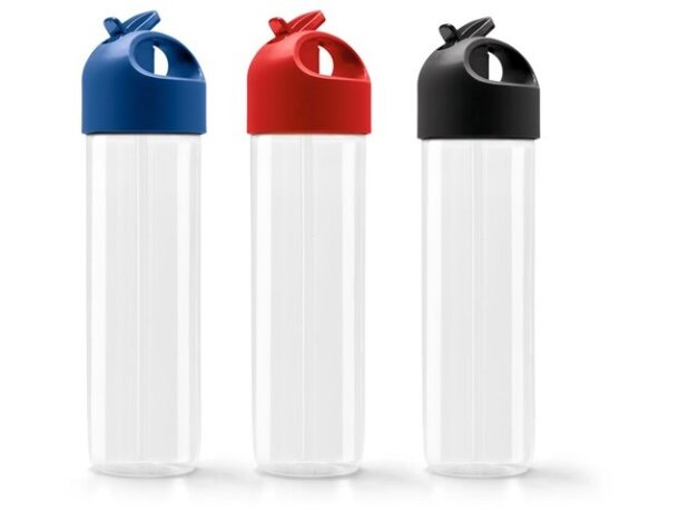 Botella para deportistas con tapón de color a elegir