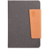 Agenda A5 Tagore en piel reciclada FSC