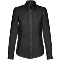 Camisa oxford mujer 70% algodón corte entallado