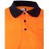 Polo bicolor alta visibilidad Cupid manga corta reflectante Azul marino/Naranja detalle 18