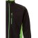 Chaqueta polar bicolor Geras con cinco bolsillos y cremallera Negro/Verde detalle 11