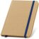 Bloc Flaubert de notas de cartón con tapa rígida con logo azul