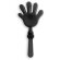 Aplaudidores Clappy con forma de mano Negro detalle 8
