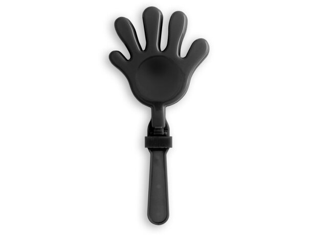 Aplaudidores Clappy con forma de mano Negro detalle 8