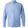 Camisa oxford prithvi azul manga larga hombre