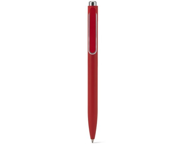 Bolígrafo Kylie de aluminio reciclado con clip innovador Rojo detalle 5
