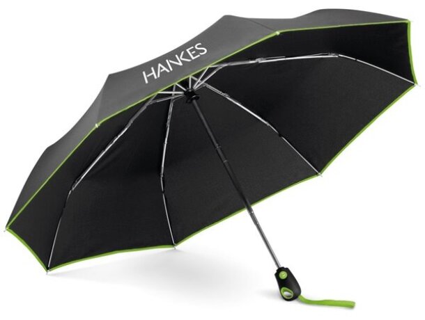 Paraguas Drizzle con apertura y cierre automático barato verde claro
