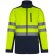 Chaqueta soft shell hestia con bandas reflectantes