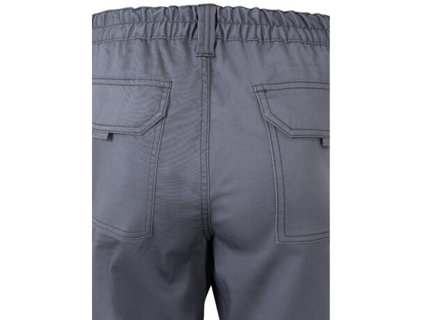Pantalón multibolsillos vl dionysus bicolor reflectante Gris detalle 14
