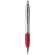 Bolígrafo con puntera de color rojo