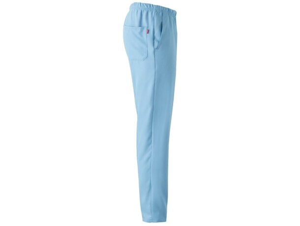 Pantalon freyr microfibra repelente a líquidos unisex sanitario Azul pastel detalle 14