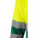 Polo bicolor alta visibilidad VL Vulcan manga larga Verde/Amarillo detalle 30