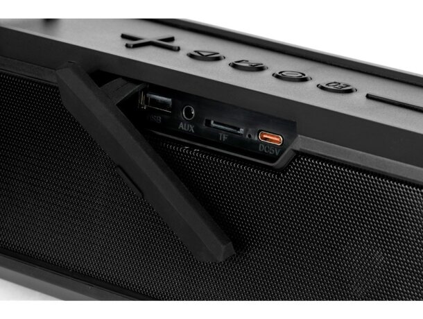 Altavoz portátil Timberlake 16 W Bluetooth IPX4 Negro detalle 9