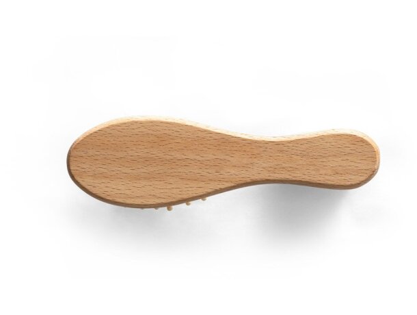 Cepillo para cabello dern de madera y bambú con cerdas naturales Natural detalle 5