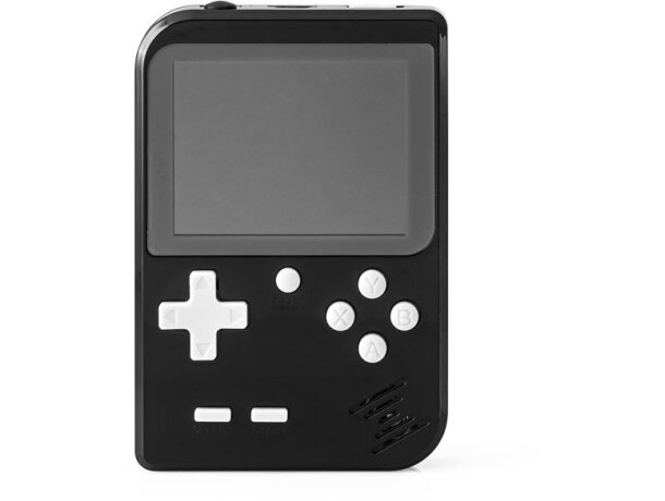Consola retro portátil Bowser con 256 títulos clásicos Negro detalle 6