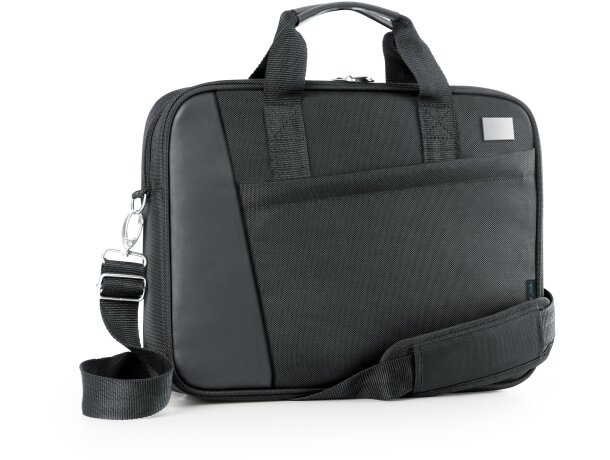 Maletín elegante con espacio para ordenador economico negro Maletín elegante con espacio para ordenador economico negro