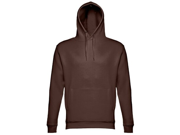 Sudadera unisex con capucha phoenix en algodón y poliéster Castaño oscuro detalle 64
