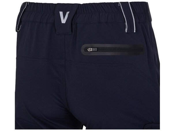 Pantalón VL Selene de nailon reciclado con detalles reflectantes Azul marino detalle 9