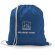 Mochila saco variados colores algodón Hi!dea Ilford Azul royal detalle 1