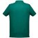 Polo berlin piqué de hombre con cuello y mangas en canalé Verde oscuro detalle 9