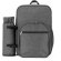 Mochila nevera whitsunday para pícnic con vajilla incluida Gris oscuro detalle 3