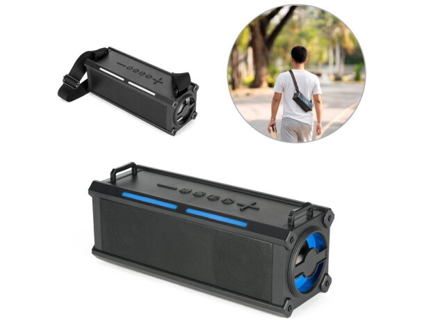 Altavoz portátil Timberlake 16 W Bluetooth IPX4 detalle 1