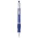 Bolígrafo de plástico ergonómico azul