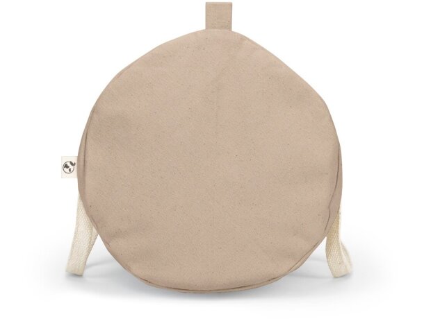 Bolsa de deporte Saint Sport de algodón y poliéster reciclados Natural detalle 6