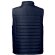 Chaleco acolchado THC Cloud nailon reciclado unisex Azul marino detalle 3