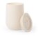 Vaso de viaje Adlington de PP con doble pared y aislante de aire Blanco pastel detalle 3