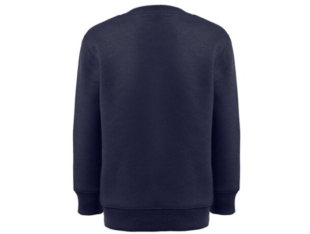 Sudadera niño Delta Kids algodón reciclado 300 g/m² Azul marino detalle 7
