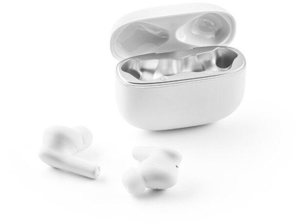Auriculares inalámbricos cauby con anc, rábs reciclado y 10h Blanco detalle 5