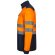 Chaqueta soft shell bicolor hestia large alta visibilidad Azul marino/Naranja detalle 3