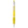 Bolígrafo de plástico ergonómico amarillo