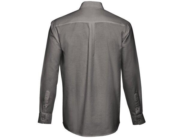 Camisa Thc Tokyo oxford para hombre Gris detalle 9